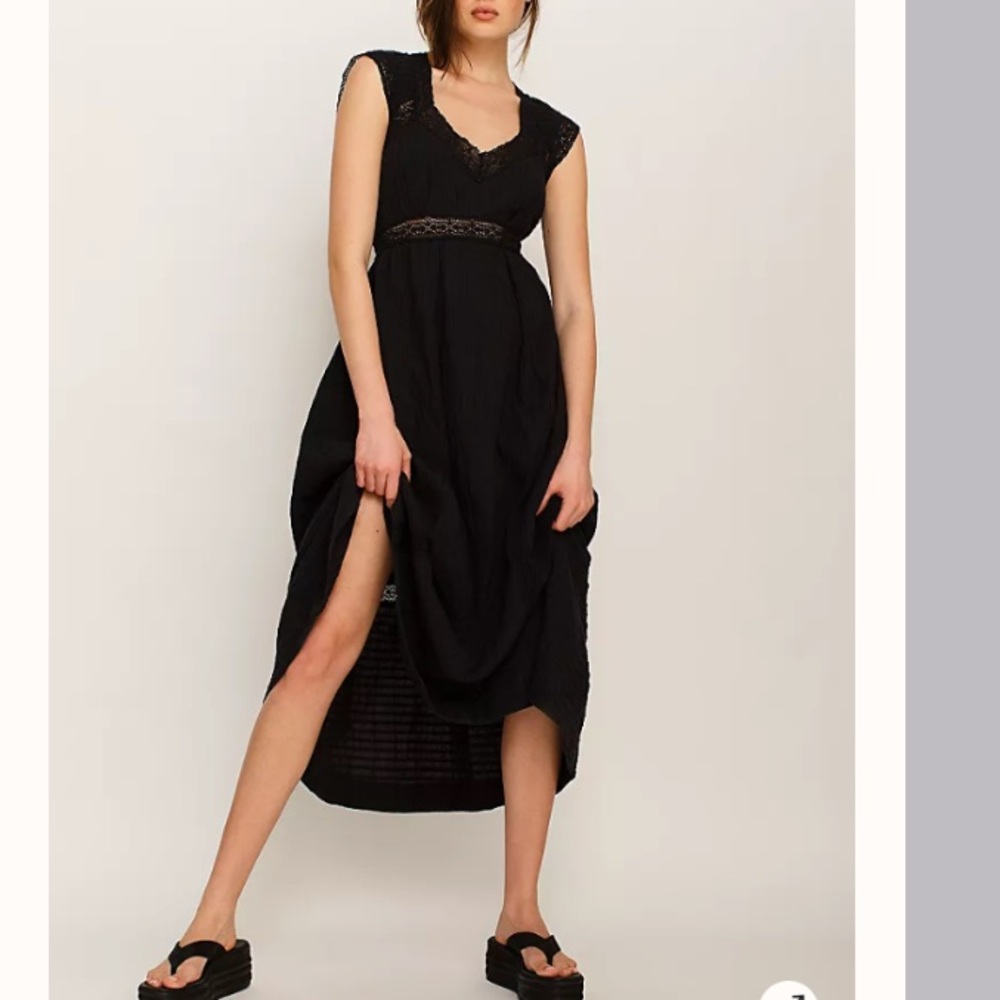 Free People Sweet Annie Midi Dress